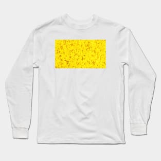 Yellow Marble Texture Long Sleeve T-Shirt